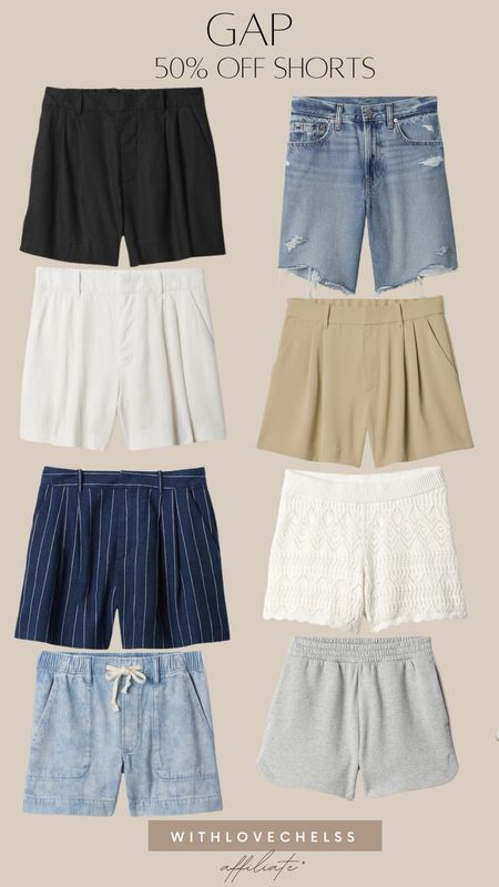 GAP 50% Shorts 

#LTKstyletip #LTKcanada