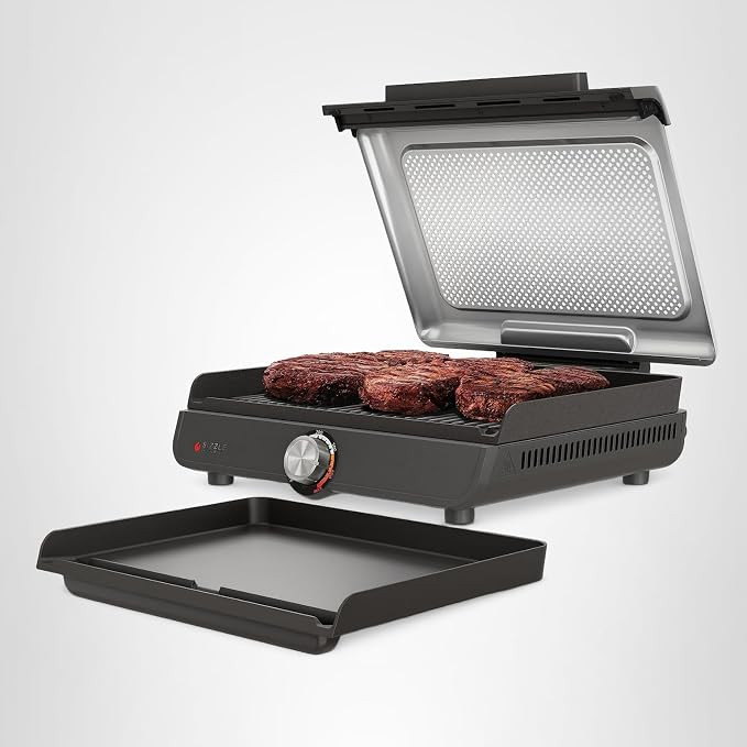 Ninja Griddle and Indoor Grill, 14’’, Electric Grill, For Steak, Burgers, Salmon, Veggies, an... | Amazon (US)