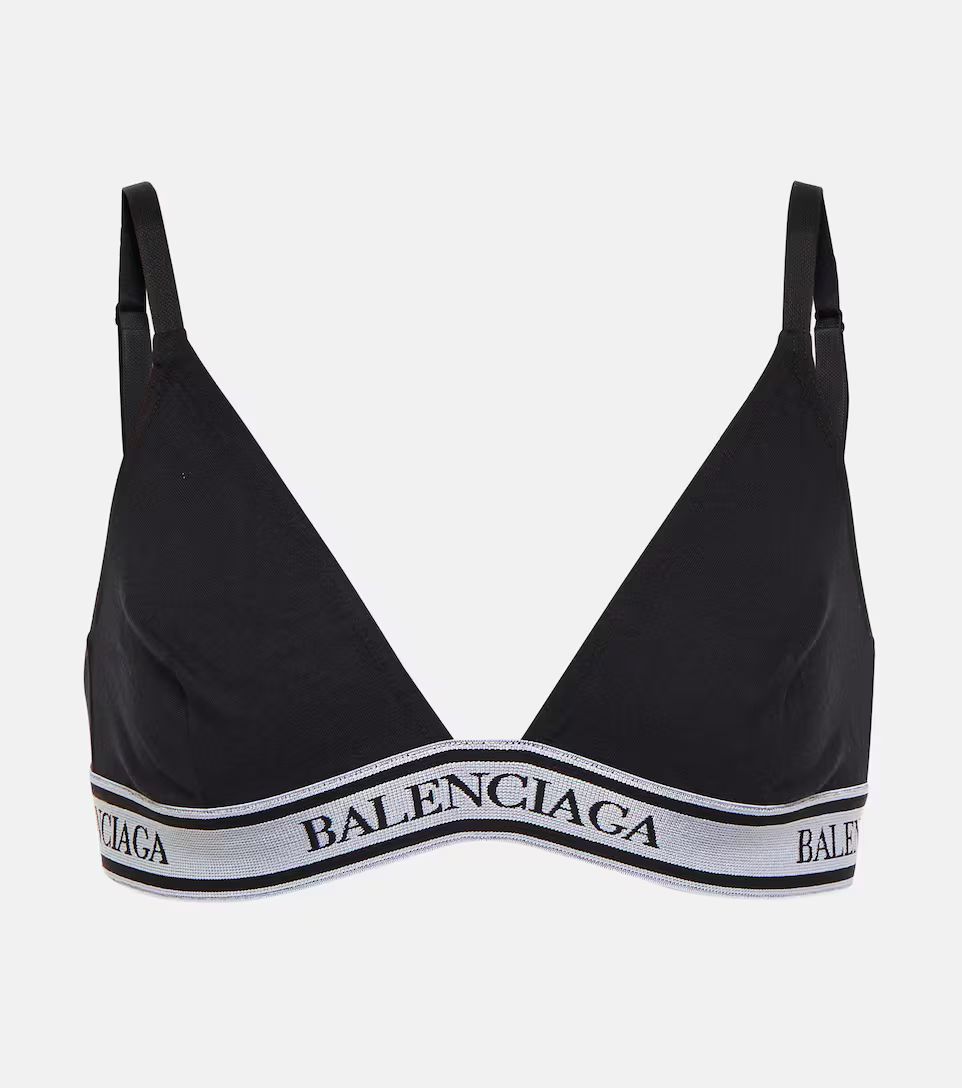 Logo cotton-blend bralette | Mytheresa (US/CA)