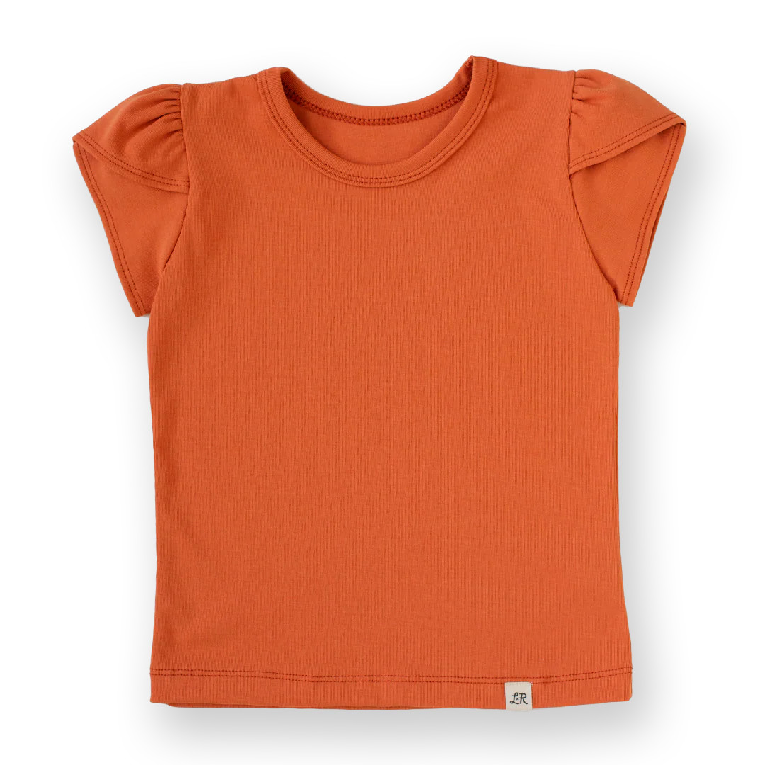 Monarch Petal Sleeve Top | Little Road Co.