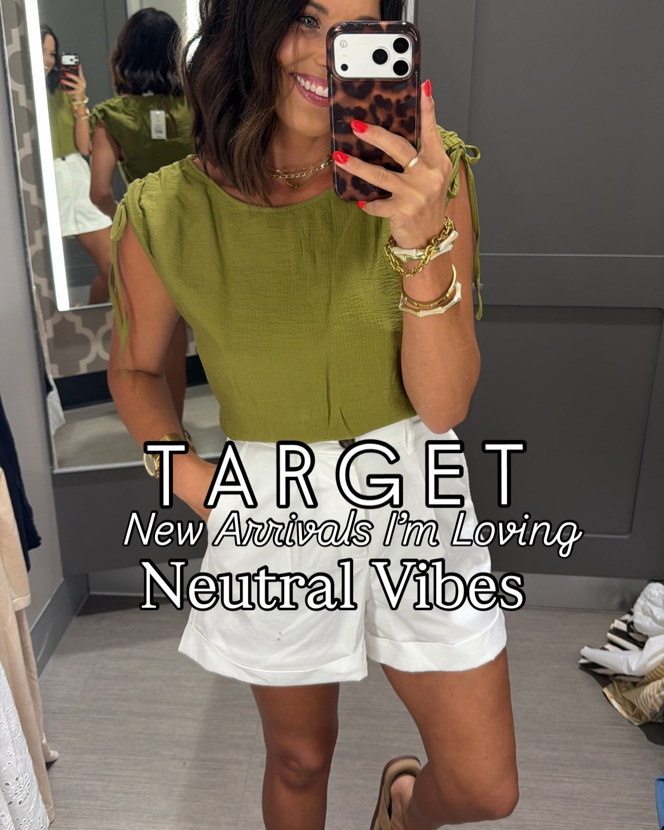 Target 🎯 has been dropping lots if neutral colored pieces lately and so many good pieces to transition into fall. So many favorites including this FP look for less matching set , the polka dot shorts & pants & So many good dresses perfect for summer! 

I’m 5’2 128 lbs size reference!

You can shop these finds and more on my 
@shop.ltk 

#targetstyle , maxi dress , target new arrivals, target haul , Anthro look for less, summer outfits, polka dot shorts, linen wide leg pants , anthro style, Memorial Day Americana outfits  red dress,, Target style, Target haul, Target summer fashion, summer outfits, casual summer style, Target finds, affordable fashion, everyday outfits, mom style, over 40 fashion, vacation outfit, cute summer outfits, affordable style, 2026 fashion Neutral outfits

#LTKootd #LTKPetite #LTKgrwm