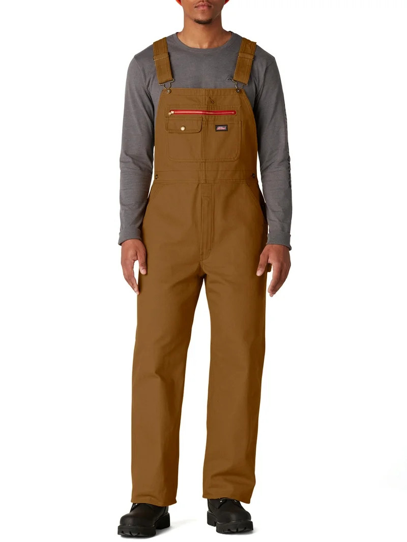 Genuine Dickies Men's Relaxed Fit Ultra Tough Workwear Bib Overall | Walmart (US)