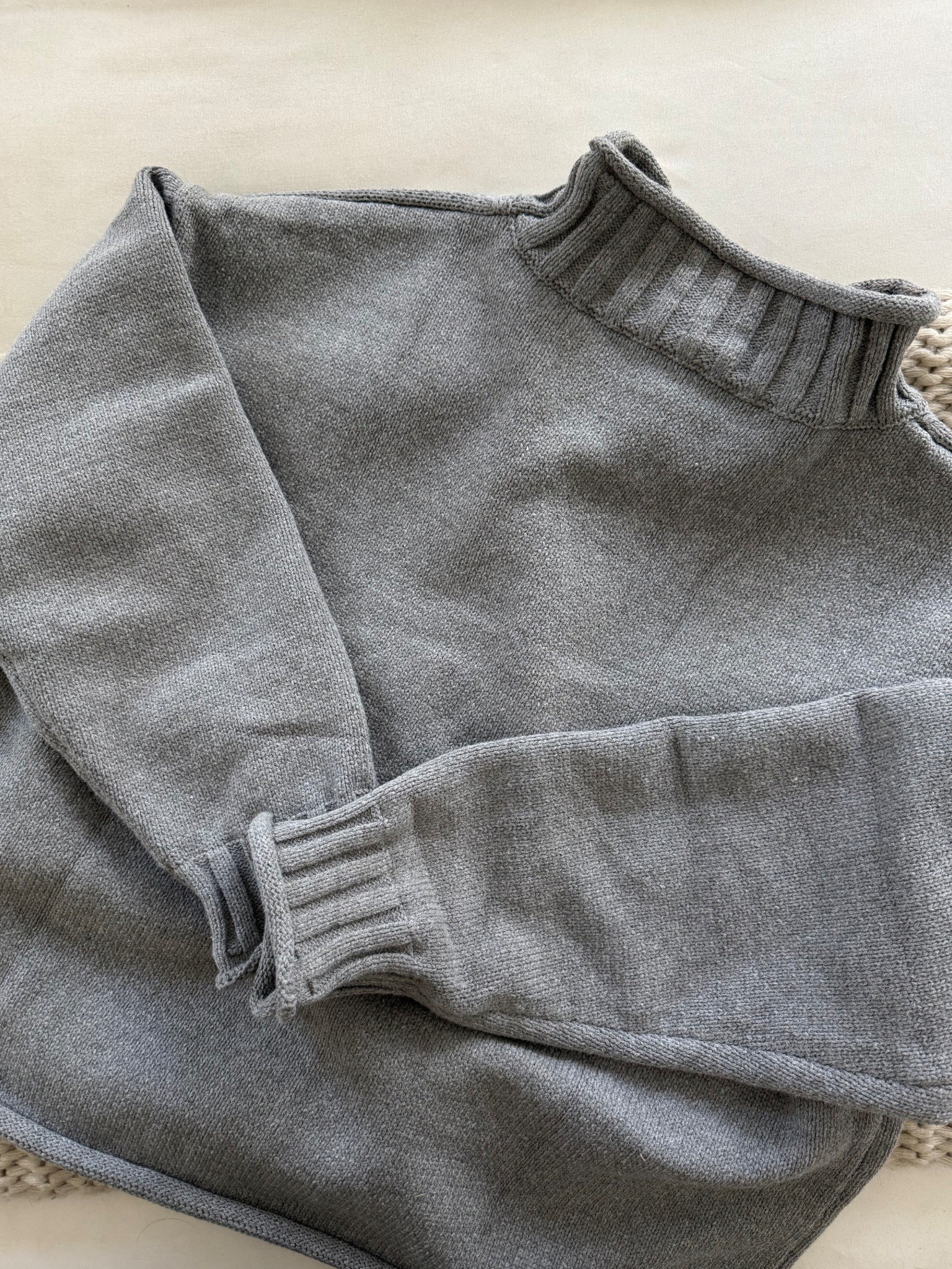 Look for less J Crew Roll Neck - wearing a size L 

#LTKootd