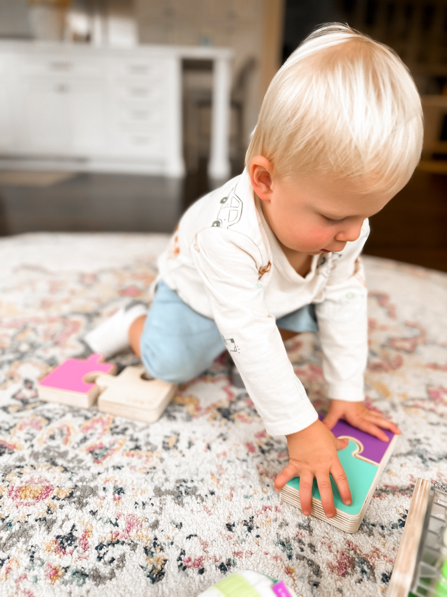 Reece’s latest @lovevery playlist is here - The Companion - for ages 22-24 months! He’s already learning so much like matching colors and shapes! 
•
•
#lovevery #loveverygift 

#LTKFamily #LTKBaby #LTKKids