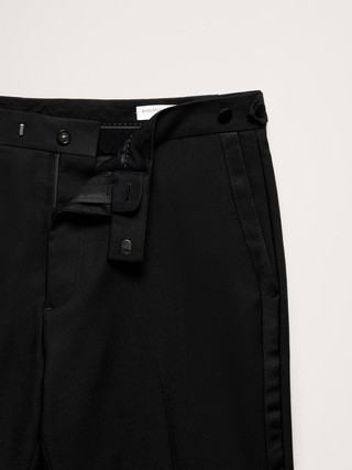 Slim Italian Barathea Tuxedo Pant | Banana Republic (US)