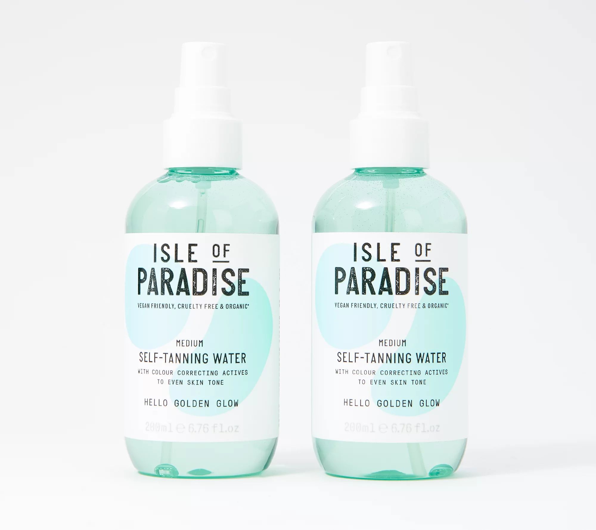 Isle of Paradise Self Tanning Water Duo | QVC