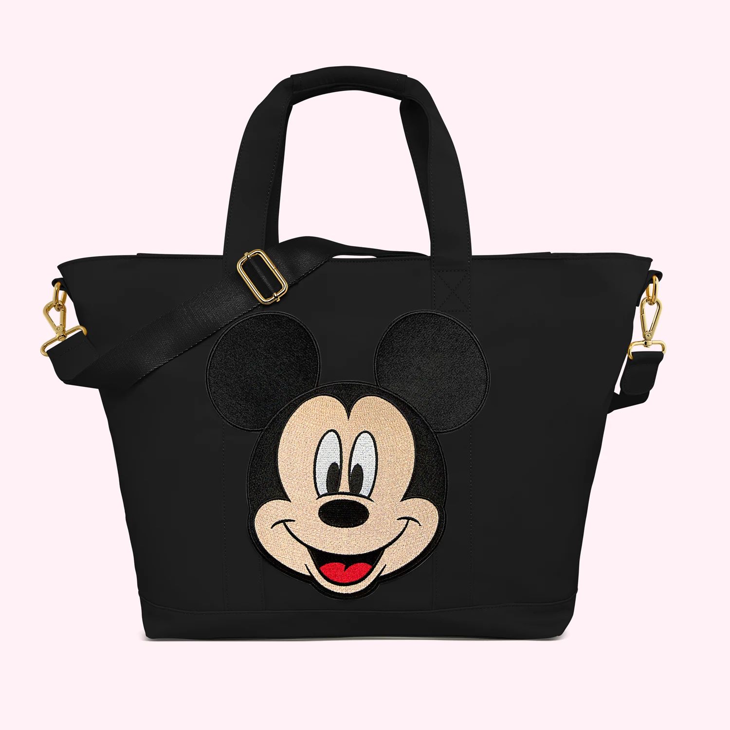 Classic Noir Tote with Jumbo Mickey Patch | Stoney Clover Lane