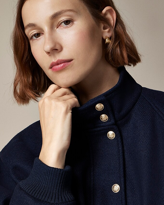 Flight jacket in Italian wool blend | J. Crew US