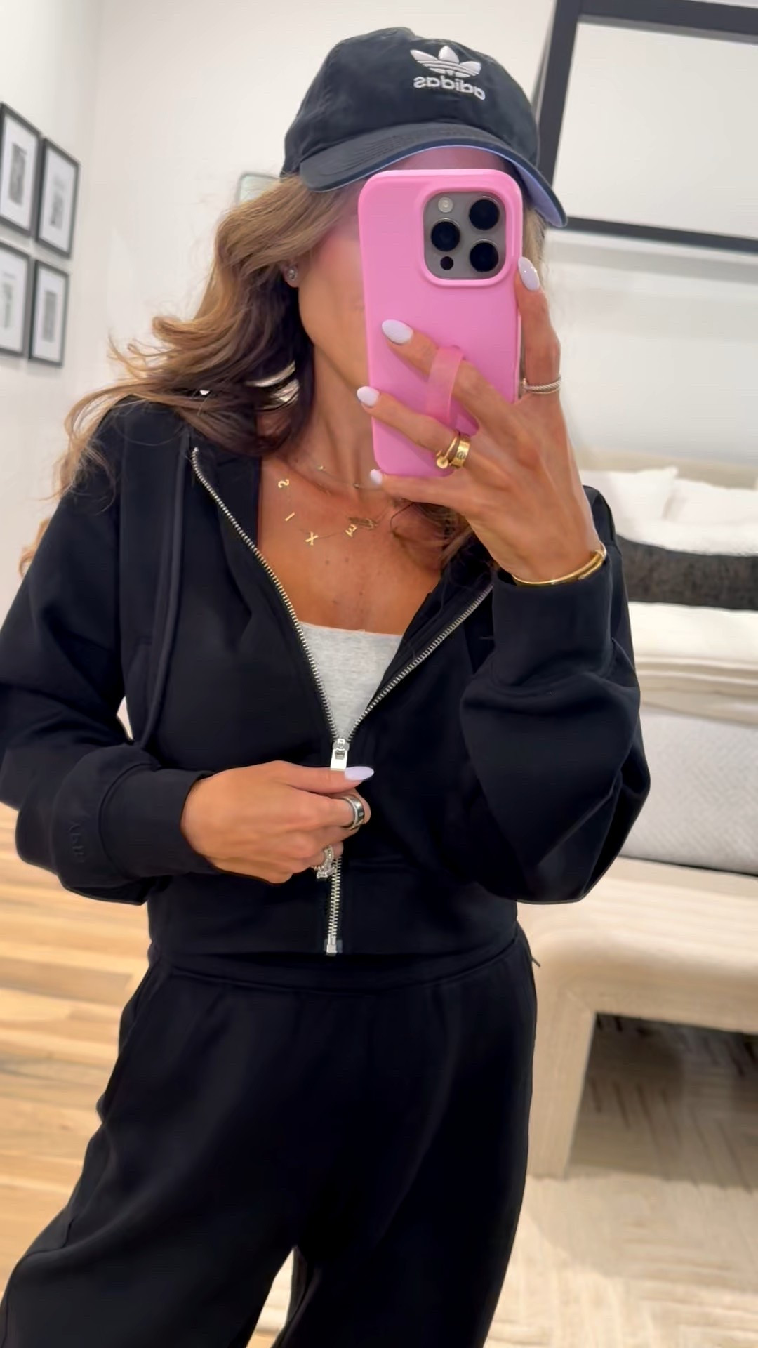 Soft matching black hoodie and pants. Airport outfit, travel outfit size xxs 

#LTKFindsUnder50 #LTKPetite #LTKFindsUnder100