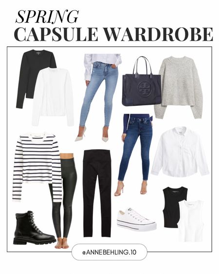 Spring capsule wardrobe finds. Spring fashion finds. Spring outfit ideas 

#LTKstyletip #LTKfindsunder100