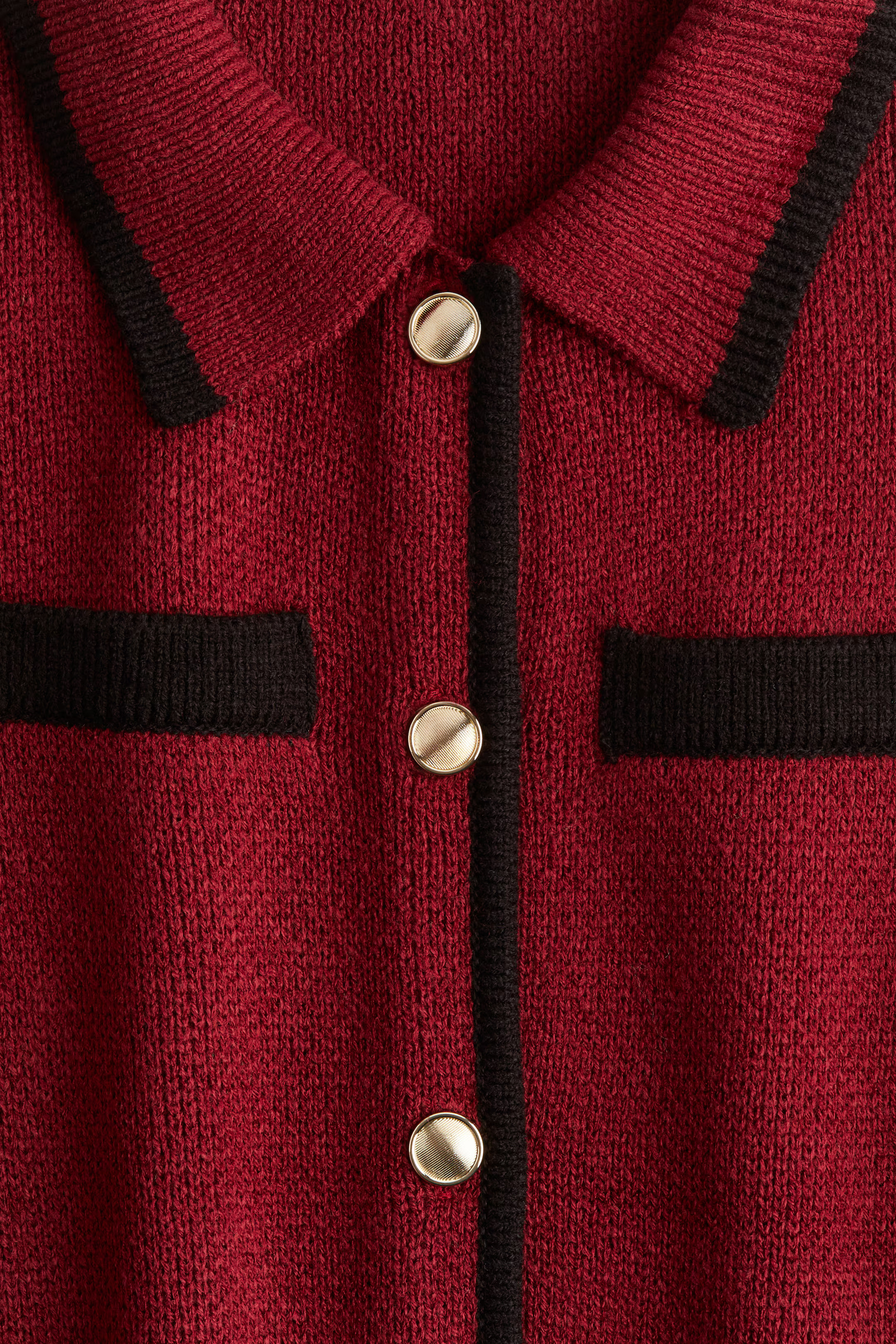 Collared fine-knit cardigan | H&M (UK, MY, IN, SG, PH, TW, HK)
