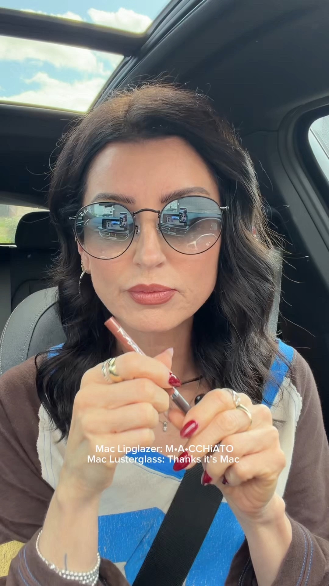 Lip combo! 
Lip glazer: mACchiato 
Lipstick: thanks it’s Mac

#LTKbeauty