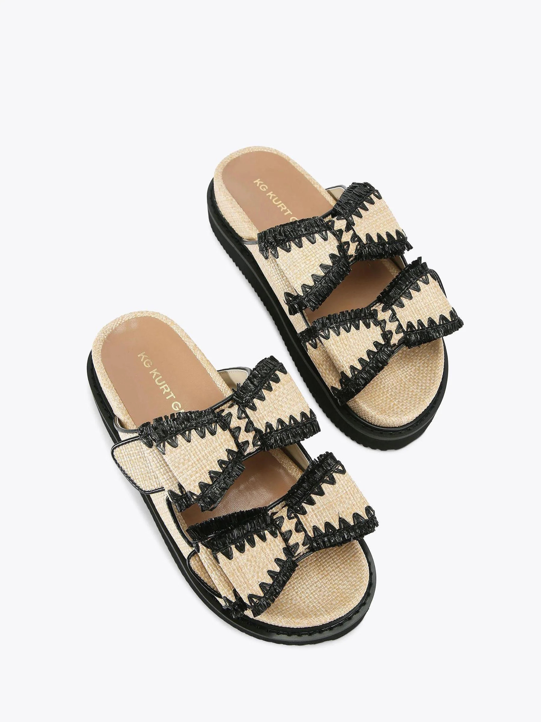 KG Kurt Geiger KG Kurt Geiger Natural Robbie Sandals | Next US