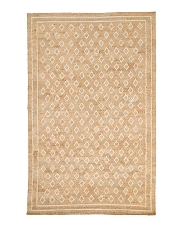 Wool And Jute Blend Handwoven Area Rug | TJ Maxx