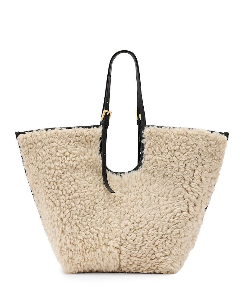 Allsaints Ara Shearling Tote | Bloomingdale's (US)