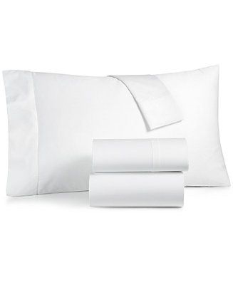 Solid 550 Thread Count 100% Cotton 4-Pc. Sheet Set, King, Created for Macy's | Macy's Canada