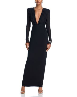 AFRM Kay Power Mesh Maxi Dress  | Bloomingdale's Women | Bloomingdale's (US)