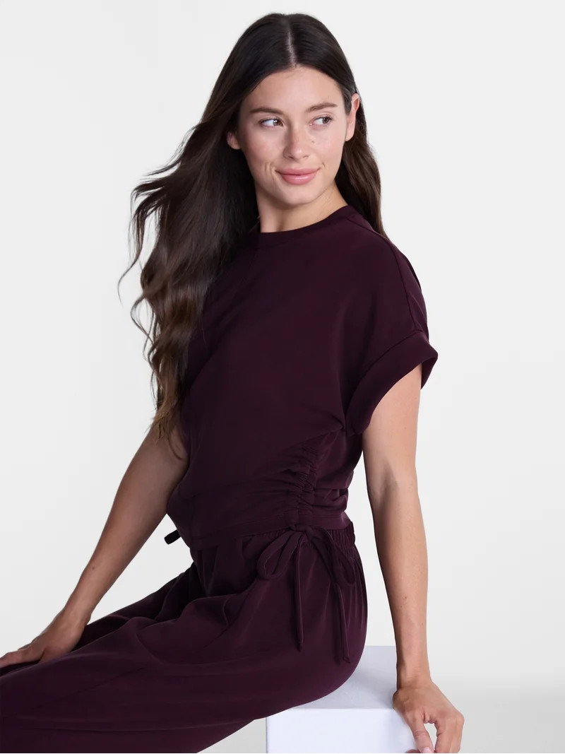 Avia Women's and Women's Plus ScubaKnit Top, Size XS-4X | Walmart (US)