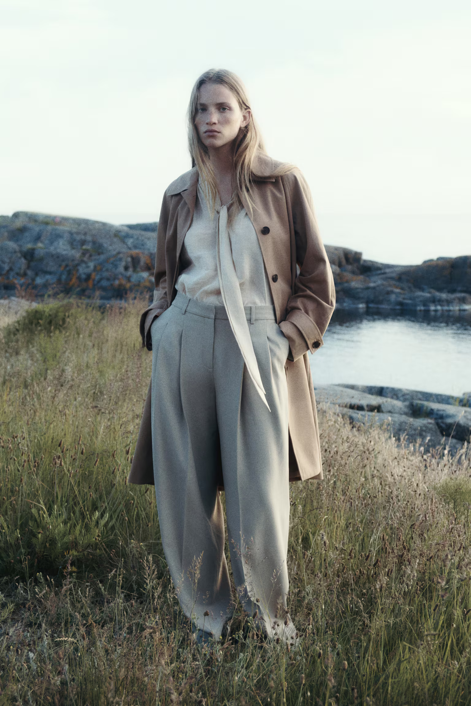 Wide-leg Wool-blend Pants | H&M (US + CA)