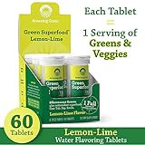 Amazing Grass Effervescent Tablets: Green Superfood Water Flavoring Tablet with Antioxidants & Alkal | Amazon (US)