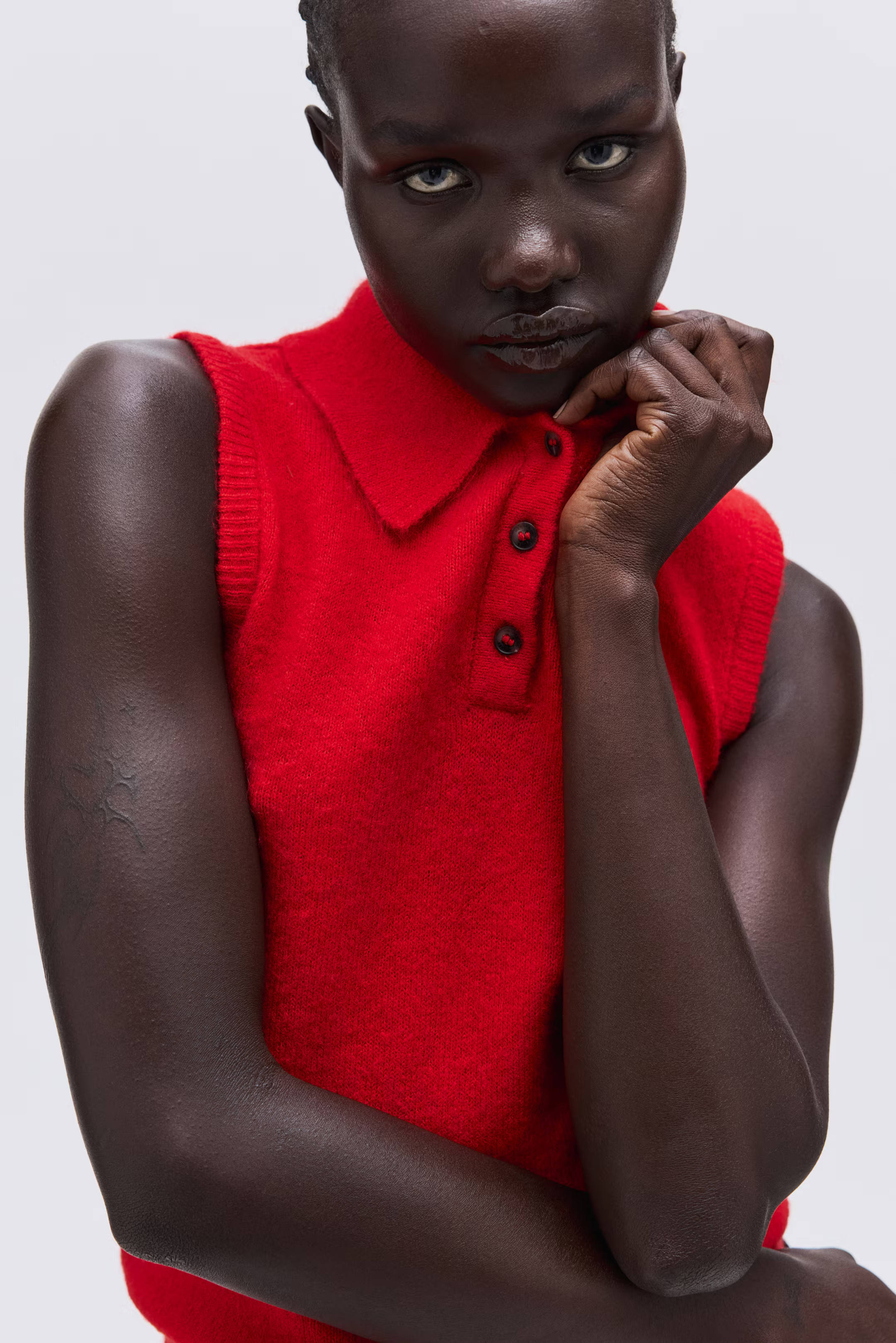 Sweater Vest with Collar | H&M (US + CA)