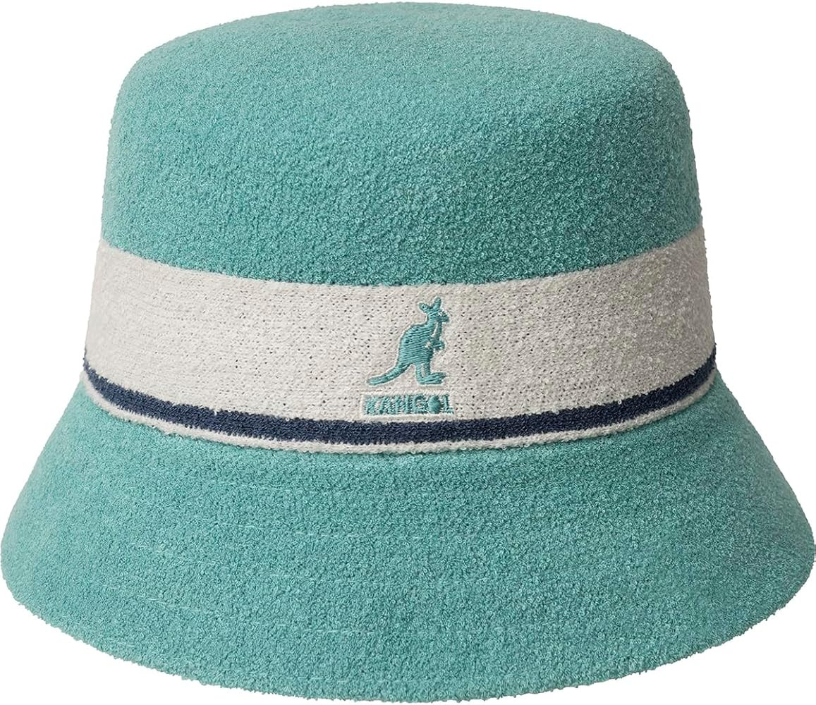 Kangol Bermuda Stripe Bucket - Electric Pink/M Bucket Hat | Amazon (US)