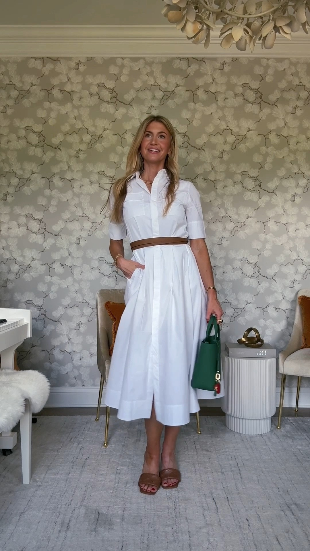 Dress for church today. This white cotton poplin dress runs TTS, wearing a S. On sale during Aritzia private summer sale. 

Braided leather sandals: on sale, runs TTS

#LTKgrwm #LTKootd #LTKdayinmylife