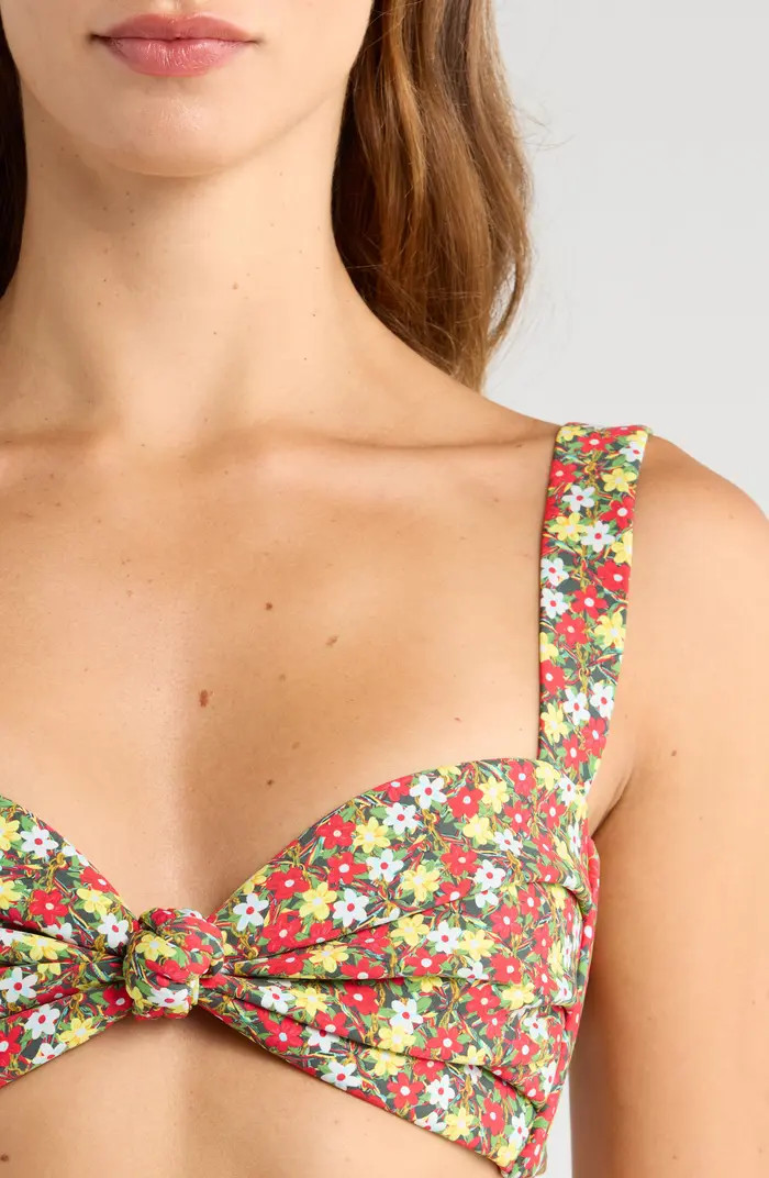 Sienna Floral Hayden Bikini Top | Nordstrom