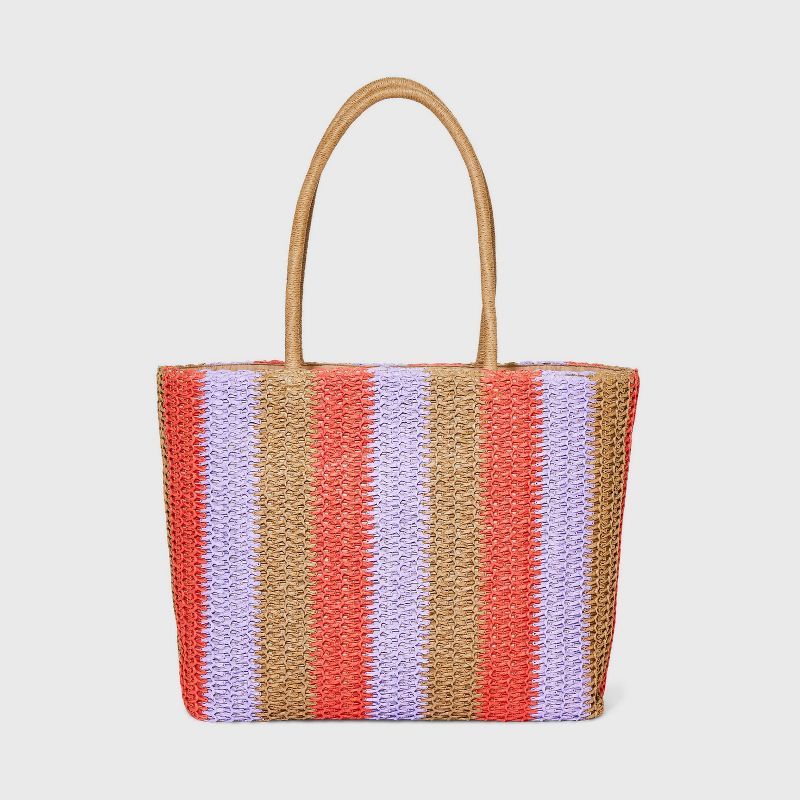 Striped Tote Handbag - A New Day™ | Target