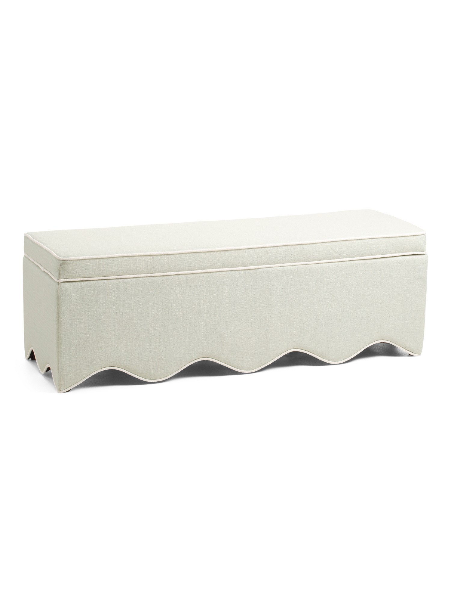 54.5in Scalloped Storage Bench | Marshalls