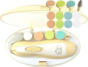 Baby Nail Clippers 20 in 1 by Royal Angels, Safe Electric Baby Nail Trimmer, Baby Nail File Kit, ... | Amazon (UK)