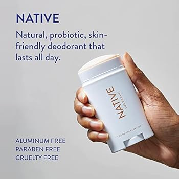 Native Deodorant | Natural Deodorant for Women and Men, Aluminum Free with Baking Soda, Probiotic... | Amazon (US)