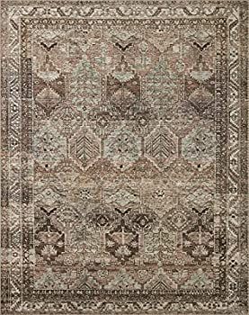 Amber Lewis x Loloi Billie Collection BIL-03 Clay / Sage, Traditional 7'-6" x 9'-6" Area Rug | Amazon (US)