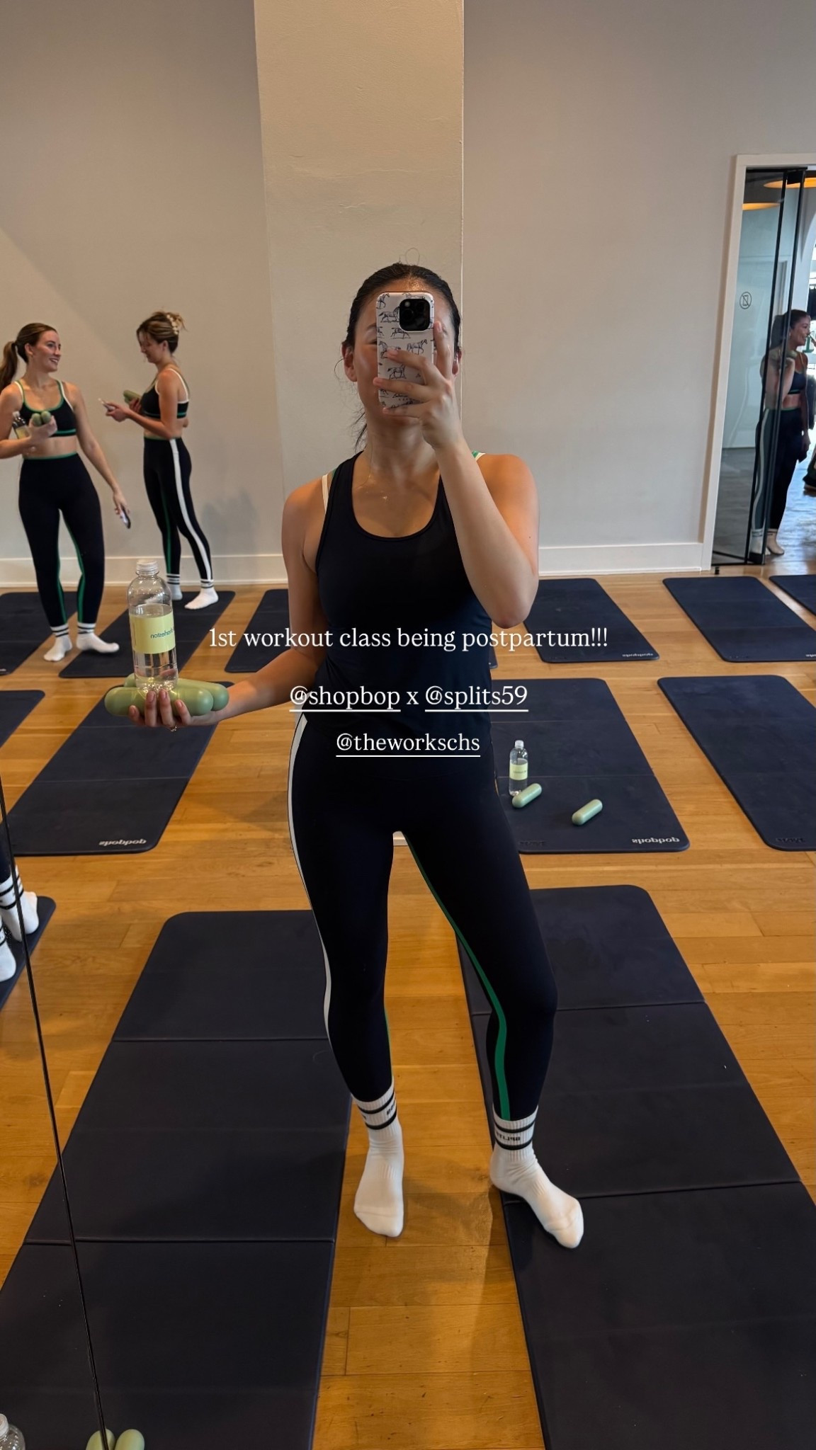 1st workout class being postpartum!!!

@shopbop x @splits59  @theworkschs

#LTKselfcare #LTKfitnessgoals #LTKActive