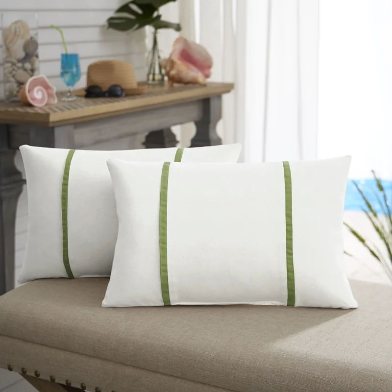 Berryman Outdoor Rectangular Pillow Cover & Insert (Set of 2) | Wayfair North America
