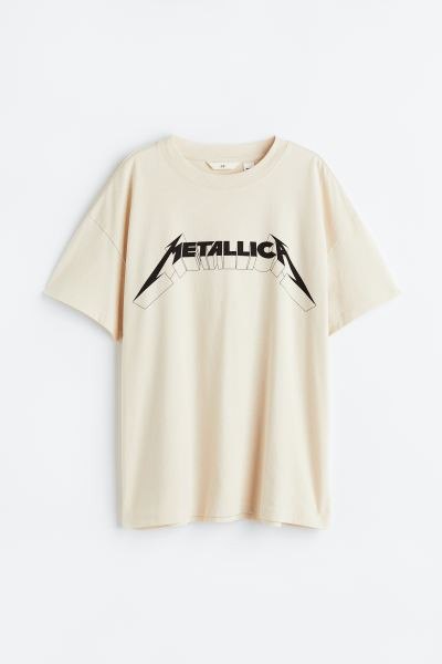 Oversized Printed T-shirt | H&M (US + CA)