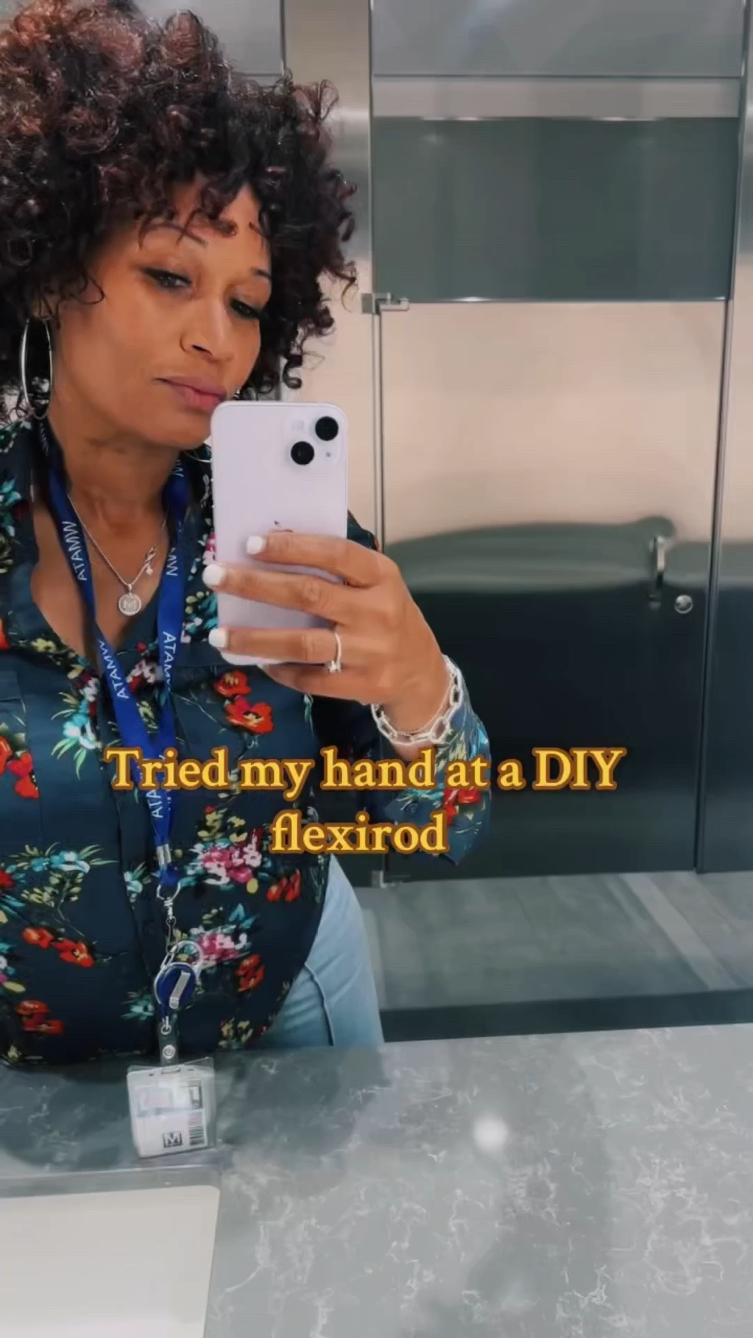 Flexi rod set powered by Bee Girl Doux Curly Girl Mousse 🐝✨ The definition, the shine, the hold — all without the crunch. This is how I get salon-worthy curls at home 💛 #ad #LTKbeauty #NaturalHairCare 

#LTKOver40 #LTKBeauty #LTKFindsUnder50