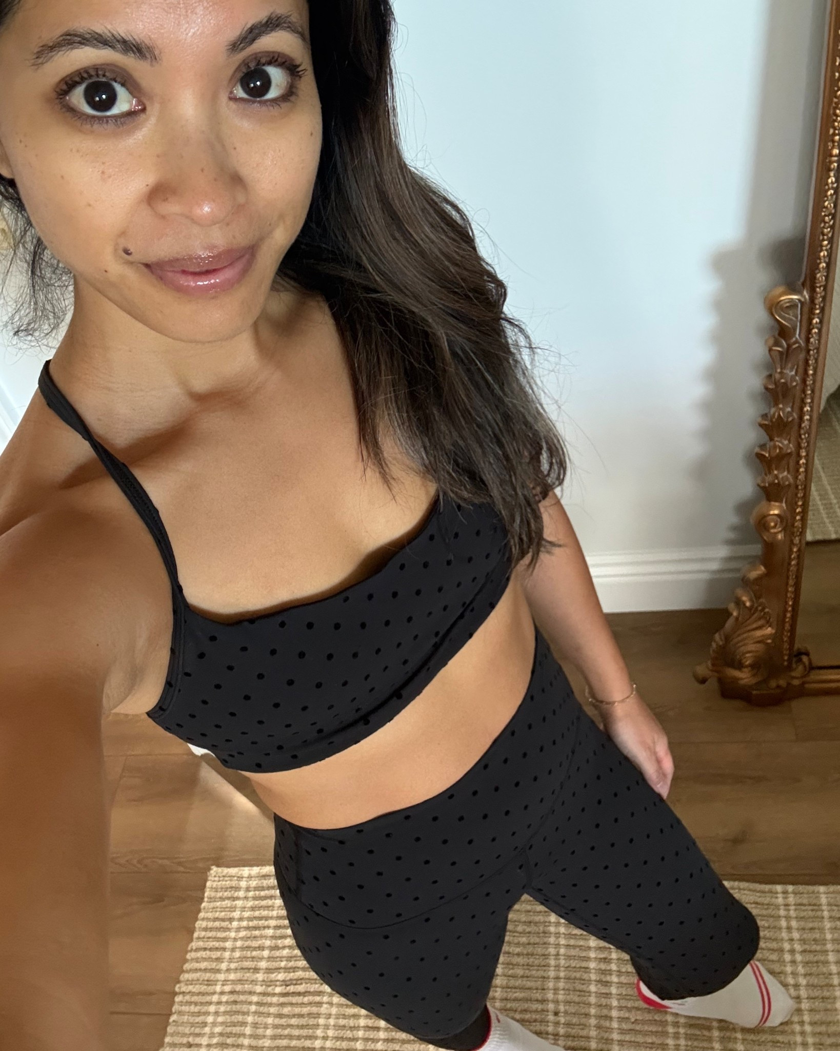 Lagree fit. Loving the polka dot set 🖤

#LTKActive #LTKootd #LTKgrwm