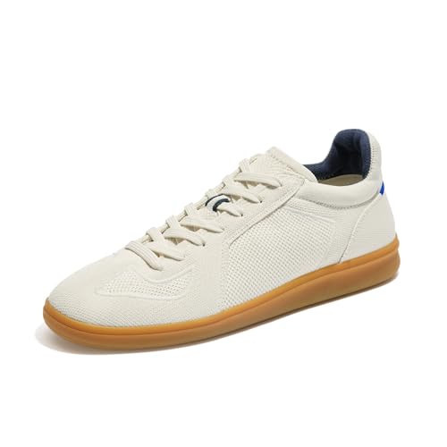 Rothy's The RS01 Sneaker Men's Casual Fashion Shoes, Bone, Made from Recycled Plastic Bottles & Machine Washable, Size 9.5 | Amazon (US)