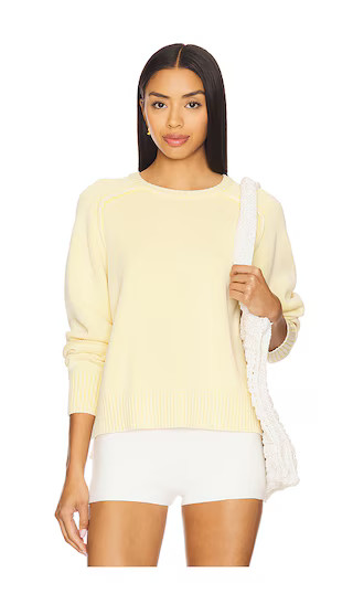 Spring Street Pullover in Banana Cream | Revolve Clothing (Global)