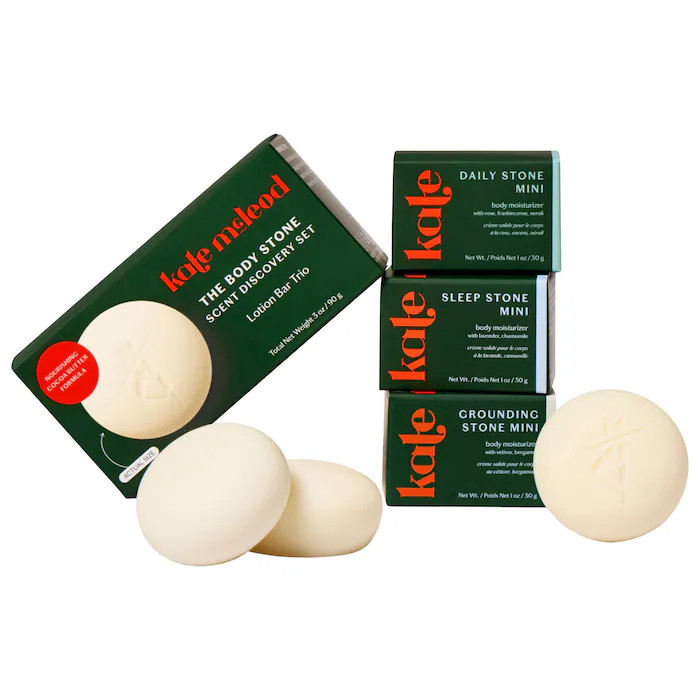 The Body Stone Scent Discovery Set - Trio of Mini Moisturizing Lotion Bars | Sephora (US)