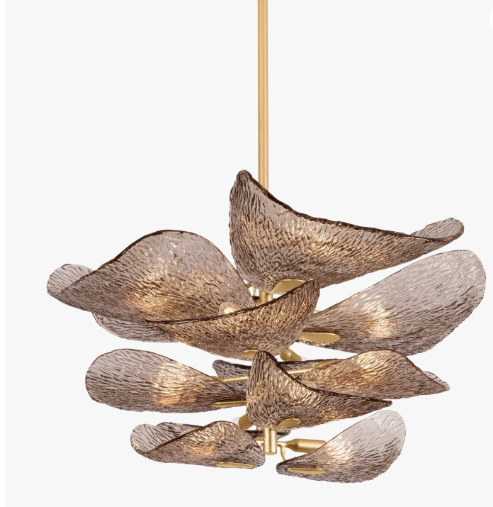 Cardiff Chandelier in Vintage Gold Leaf 

 

#LTKHome