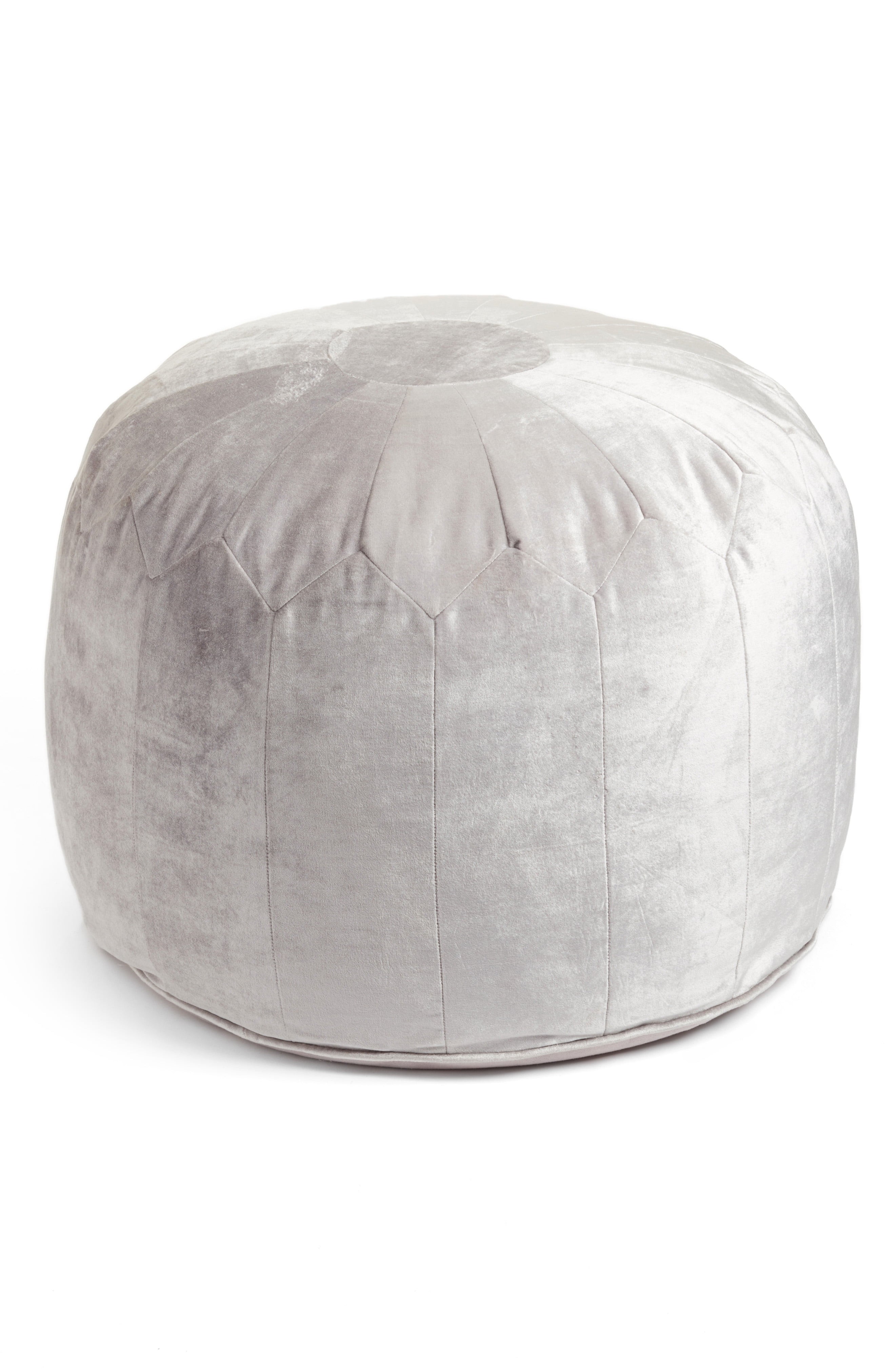 Shimmer Velvet Pouf | Nordstrom