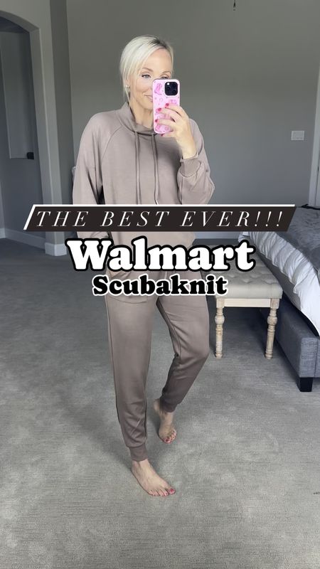 Walmart scubaknit sets are back in stock and I promise you they will sell out again! These are the coziest pieces of clothes you will ever own! I’m wearing a size medium and they fit true to size

#LTKFindsUnder50 #LTKStyleTip #LTKVideo
