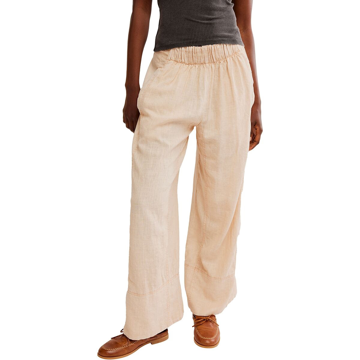 Free People Days End Linen Pull On Pant - Women's | Backcountry