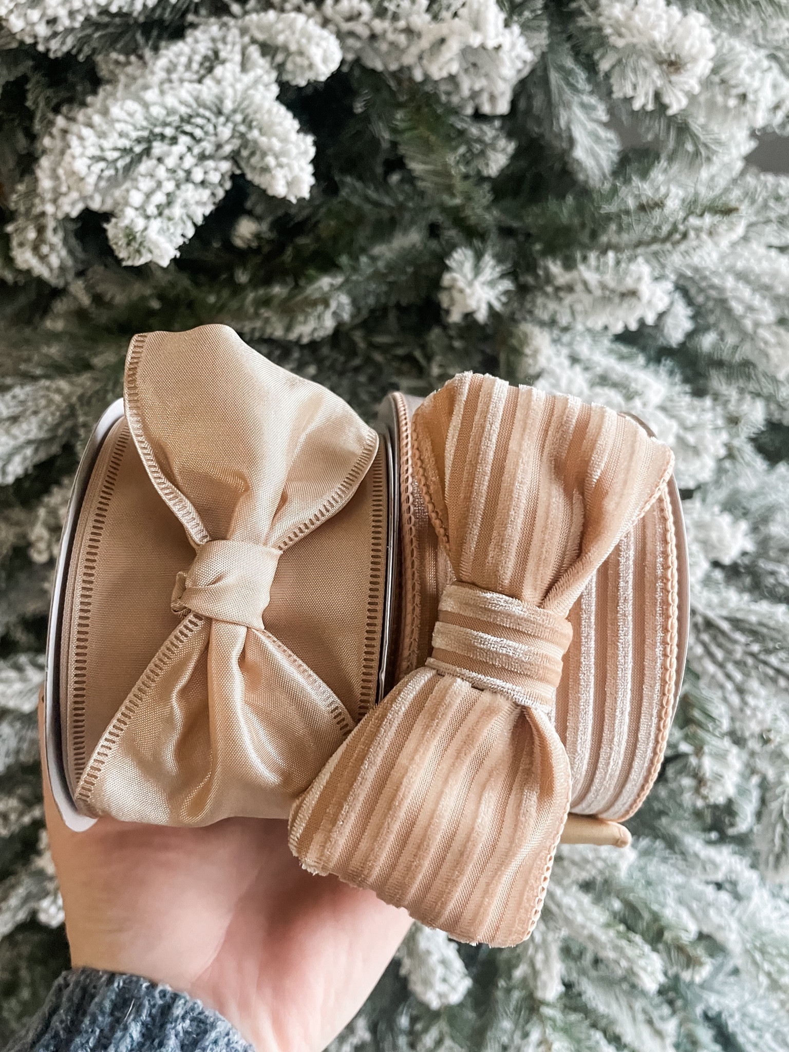 Walmart •My Texas House• Holiday Ribbon Collection is absolutely stunning AND affordable

Here are my 2 favorites 🎀

Christmas Ribbon, Velvet Ribbon, Satin Ribbon, Neutral Ribbon

#LTKHoliday #LTKhome #LTKSeasonal