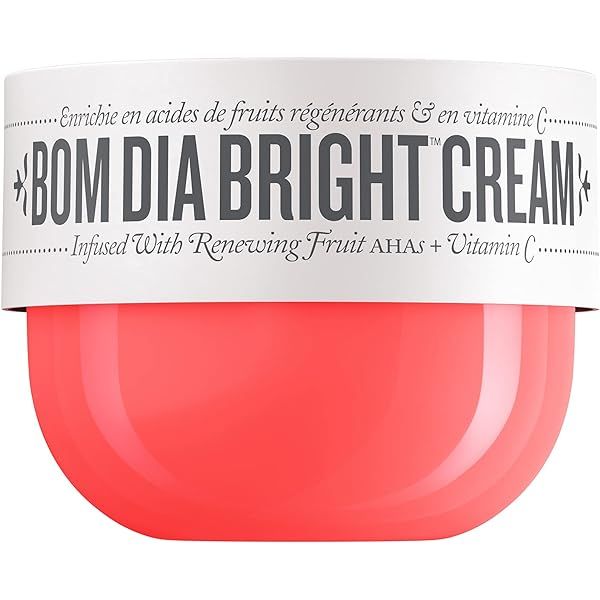 Bom Dia Bright Body Cream with Vitamin C, 75ml/2.5oz | Amazon (US)