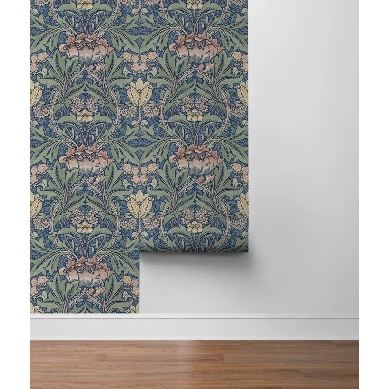Wicklund Bunny Trail 18' L x 20.5" W Peel and Stick Wallpaper Roll | Wayfair North America