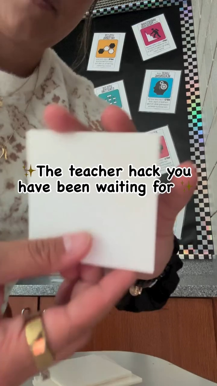🚨 Teacher hack alert! 🚨 

Transparent sticky notes 🙌

These have been a game-changer in my classroom when teaching transformations. My students love how easy it is to use them to help visualize rotations, reflections, and translations and it can stay right in their interactive notebooks to reuse over and over again!✨

Want to try them out? Comment “storefront” to grab them for your classroom!💡

#TeacherTools #ClassroomEssentials #MathMadeFun #visuallearning #interactivenotebooks #interactivelearning #iteachmiddleschool #iteachmiddles

#LTKFindsUnder100 #LTKVideo #LTKFindsUnder50