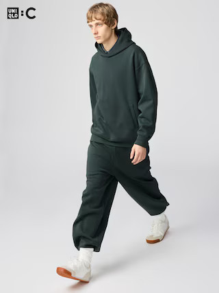 Wide Sweatpants Dark Green 3XL UNIQLO US | UNIQLO (US)